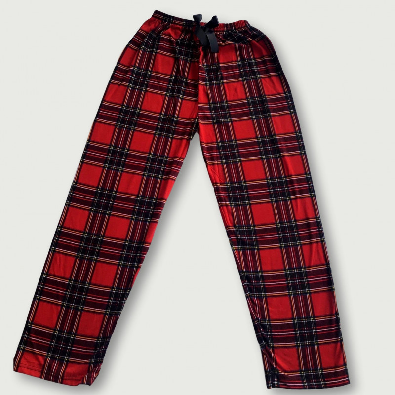 Pantalón pijama estampado algodón 100%, scothish