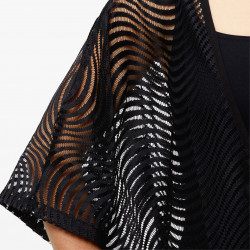 Pareo de tejido suave y agradable toques transpirables frescos y fantásticos, Modelo Corinto, detalle de la manga