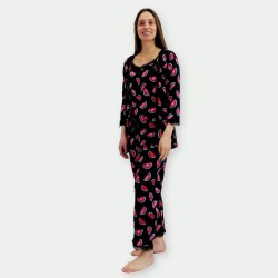 Pijama chaqueta primavera de tres piezas modelo, TORONTO