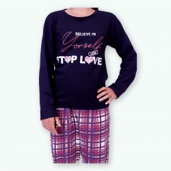 Pijama mujer primavera modelo TOP LOVE