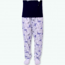 Pijama mujer primavera verano modelo FLAMINGO, detalle del pantalón