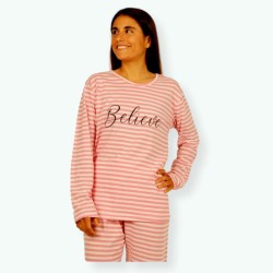 L105 -Pijama mujer algodón 100% Modelo BELEVE