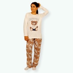 L107 -Pijama mujer algodón 100% Modelo REVIVAL