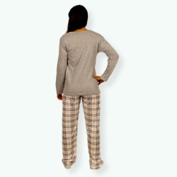 L109 -Pijama mujer algodón 100% Modelo LAZOS