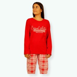 L110 -Pijama mujer algodón 100% Modelo CASUAL