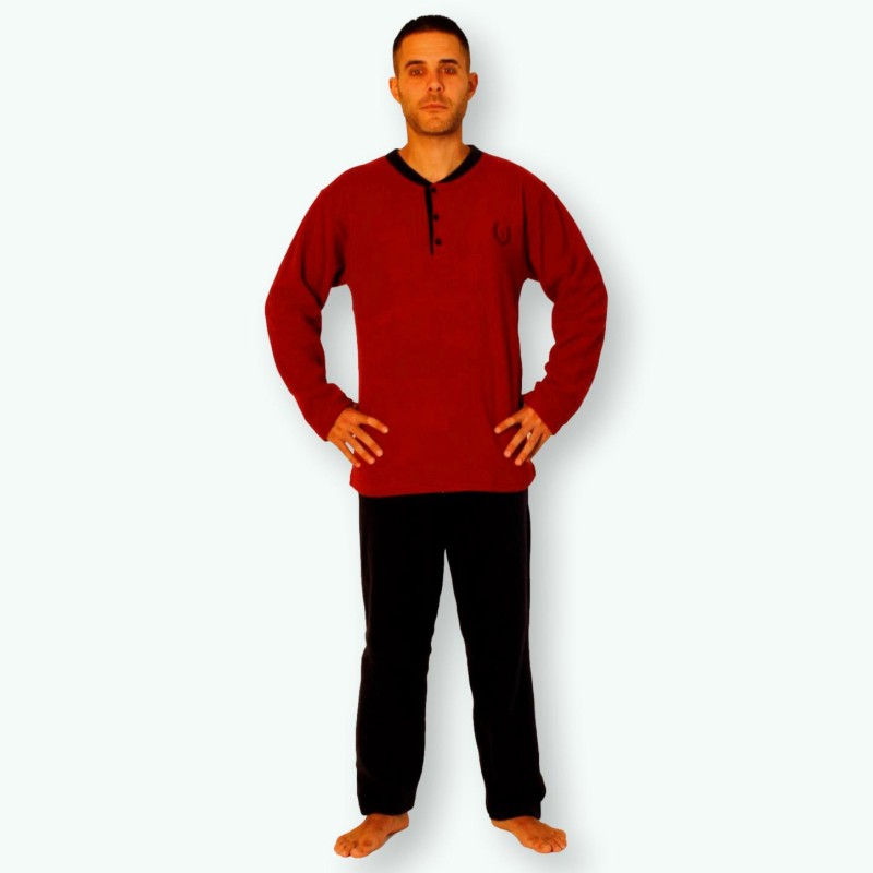 Pijama hombre polar Invierno, Modelo VAL