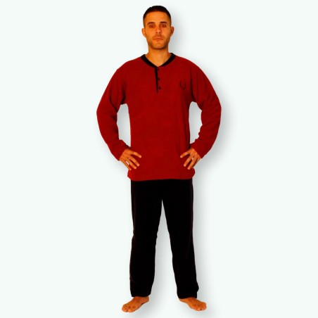 Pijama hombre polar Invierno, Modelo VAL