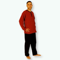 Pijama hombre polar Invierno, Modelo VAL