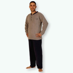 Pijama hombre polar Invierno, Modelo ISERE